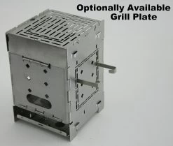 Firebox 5" Ti G2 Folding Firebox Stove -Wildnis Ausstattung 2G 5 2