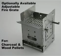 Firebox 5" Ti G2 Folding Firebox Stove -Wildnis Ausstattung 2G 5 5