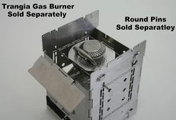 Firebox 5" Ti G2 Folding Firebox Stove -Wildnis Ausstattung 2G 5 8