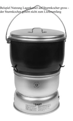 Trangia Lagerkessel Non Stick 4.5 L Alu High Lid -Wildnis Ausstattung 504254 3