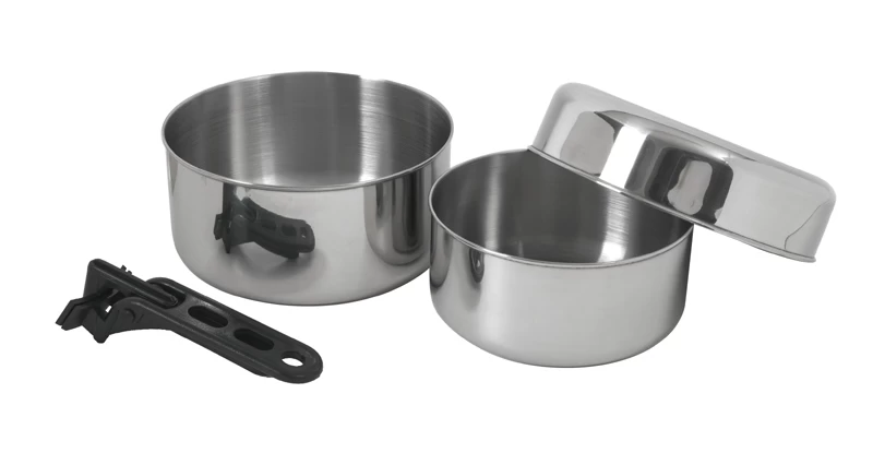 Relags Biwak I Kochset Edelstahl 3 Relags Biwak I Kochset Edelstahl