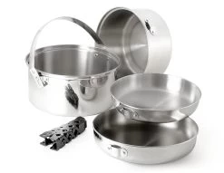 GSI Outdoors Glacier Stainless Cookset L