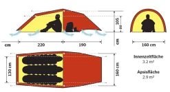 Hilleberg Anjan 3 GT 7 Hilleberg Anjan 3 GT -Wildnis Ausstattung Anjan3GT floor