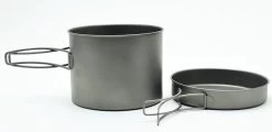 Toaks Titanium 1300ml Pot With Pan -Wildnis Ausstattung CKW 1300 03 n