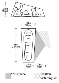 Big Agnes Copper Spur HV UL1 Bikepack -Wildnis Ausstattung Copper Spur HV UL1 mass