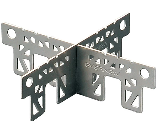 Evernew Cross Stand ´Trivet´ Topfhalter Für Spiritusbrenner 3 Evernew Cross Stand ´Trivet´ Topfhalter Für Spiritusbrenner