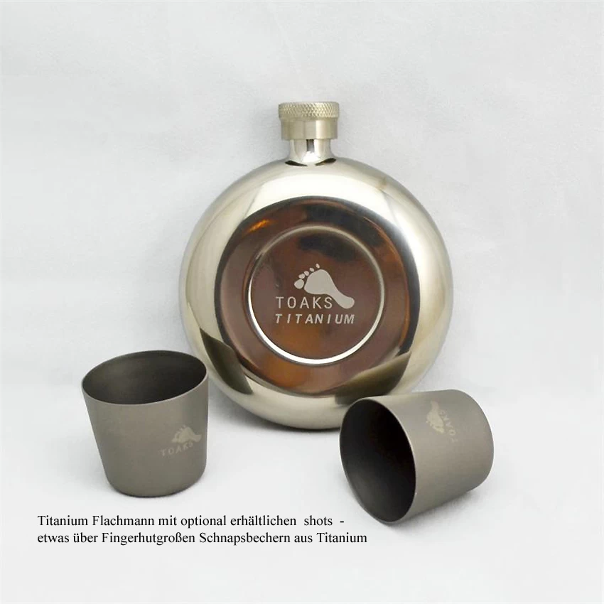 Toaks Flachmann Titanium 150 Ml 5 Toaks Flachmann Titanium 150 Ml – Bild 3