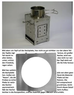 Firebox Kochplatte Ti Für Firebox -Boil PlateTi