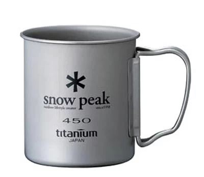 Snowpeak Single Cup 450 Titan 3 Snowpeak Single Cup 450 Titan