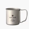 Snowpeak Titanium Double 220 Mug -Wildnis Ausstattung MG 051FH