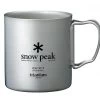 Snowpeak Titanium Double 600 Mug -Wildnis Ausstattung MG 054