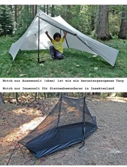 Tarptent Notch -Wildnis Ausstattung Notch20AZuIZ