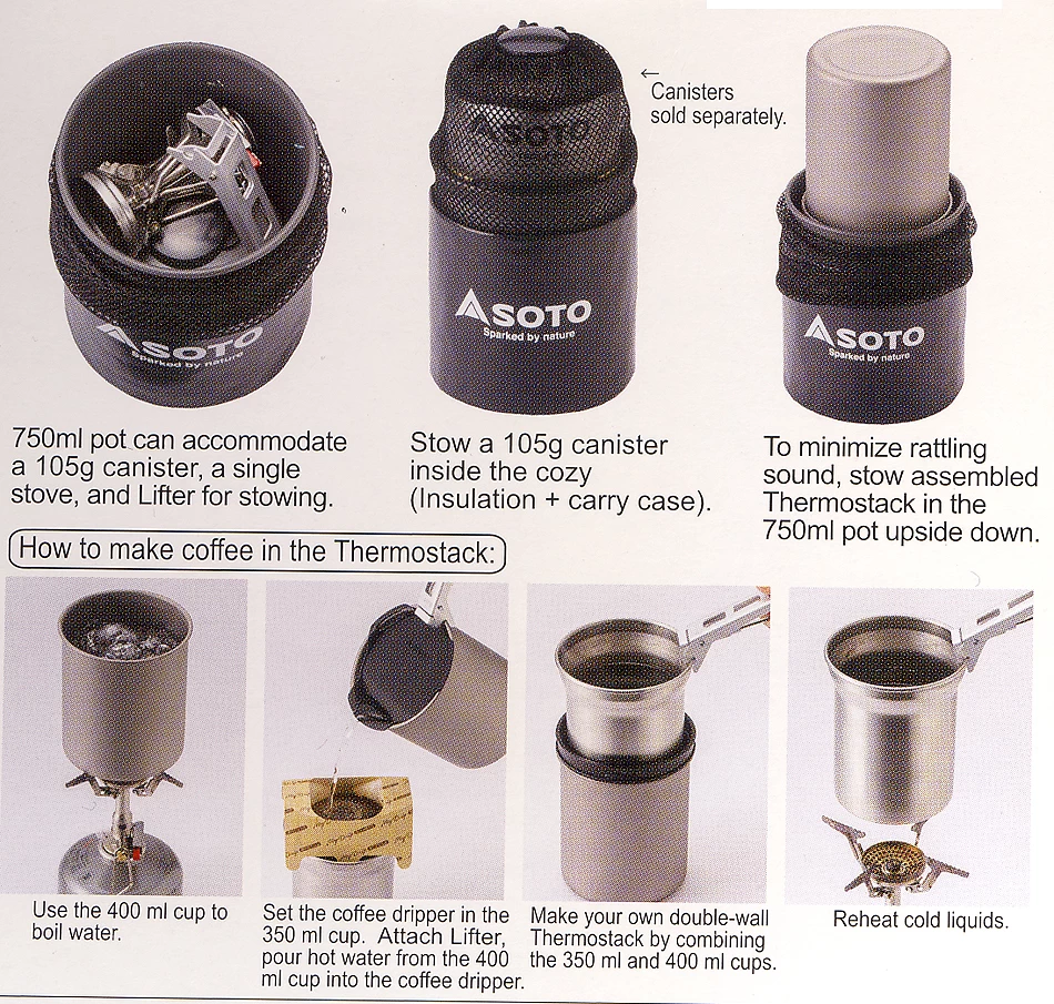 SOTO Thermostack Cook Set Combo 6 SOTO Thermostack Cook Set Combo – Bild 4