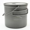 Toaks Titanium 1100ml Pot With Bail Handle /Bügelhenkel -Wildnis Ausstattung POT 1100 BH 01