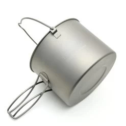 Toaks Titanium 1300ml Pot With Bail Handle /Bügelhenkel -Wildnis Ausstattung POT 1300 BH 05