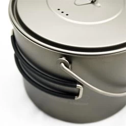 Toaks Titanium 1600ml Pot With Bail Handle /Bügelhenkel -Wildnis Ausstattung POT1300ml4