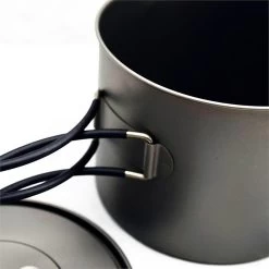 Toaks Titanium 1600ml Pot With Bail Handle /Bügelhenkel -Wildnis Ausstattung POT1300ml5