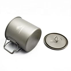 Toaks LIGHT Titanium 650ml Pot -Wildnis Ausstattung POT650L04