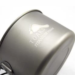 Toaks LIGHT Titanium 700ml Pot -Wildnis Ausstattung POT700 2 1