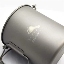 Toaks Titanium 750 Ml Pot With Bail Handle / Bügelhenkel -Wildnis Ausstattung POT750BH04