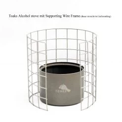 Toaks Titanium Siphon Alcohol Stove -Wildnis Ausstattung STOVE04