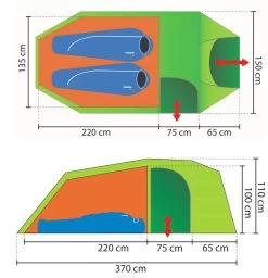 Rejka Antao II Light XL -Wildnis Ausstattung antao2xl3