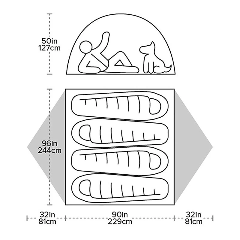 Big Agnes Blacktail 4 7 Big Agnes Blacktail 4 – Bild 5