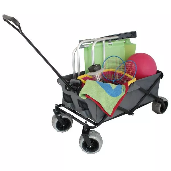 Bollerwagen Eurotrail Faltbarer Strandwagen Sunny 4 Bollerwagen Eurotrail Faltbarer Strandwagen Sunny – Bild 2