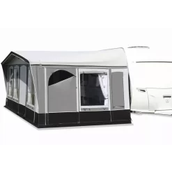 Wohnwagen-Vorzelt Brand Atrium 240 -Wildnis Ausstattung brand atrium 240 seitenwand kombiniert klarfolienfenster optional erhaeltliches tuerelement 1000 11 16740