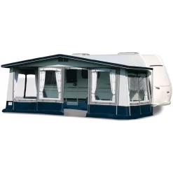 Vorzelt Brand Castello -Wildnis Ausstattung brand castello caravan vorzelt tuer mitte rechts linke vorderwand als balkon abgeklappt 1000 3 6622