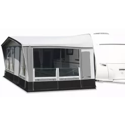 Caravan-Vorzelt Brand Palazzo 300 -Wildnis Ausstattung brand palazzo 300 seitenwand allwetteroeffnung geschlossen fensterelemente abgeklappt 1000 7 23710