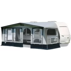 Wohnwagenvorzelt Brand Topas 240 -Wildnis Ausstattung brand topas 240 wohnwagenvorzelt tuer mittig seitenwand abgeklappt 1000 1 21959