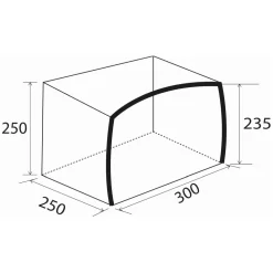Caravan-Sonnendach Brunner Skia 300 -Wildnis Ausstattung brunner skia 300 aufblasbares sonnendach sonnensegel sonnenvordach fuer caravans wohnwaegen 1000 1 20515