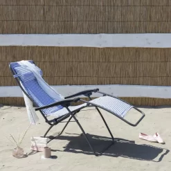 Relaxstuhl Lafuma Relaxsessel RSX, Marine -Wildnis Ausstattung campingsessel lafuma rsx relaxsessel campingstuhl liegestuhl klappstuhl marine 1000 3 23918