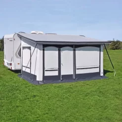 Ganzjahres-Vorzelt Hahn Zelte Friesland, Linkseinzug -Wildnis Ausstattung dauervorzelt hahn friesland teileinzugsvorzelt fuer caravans 600 2 23942