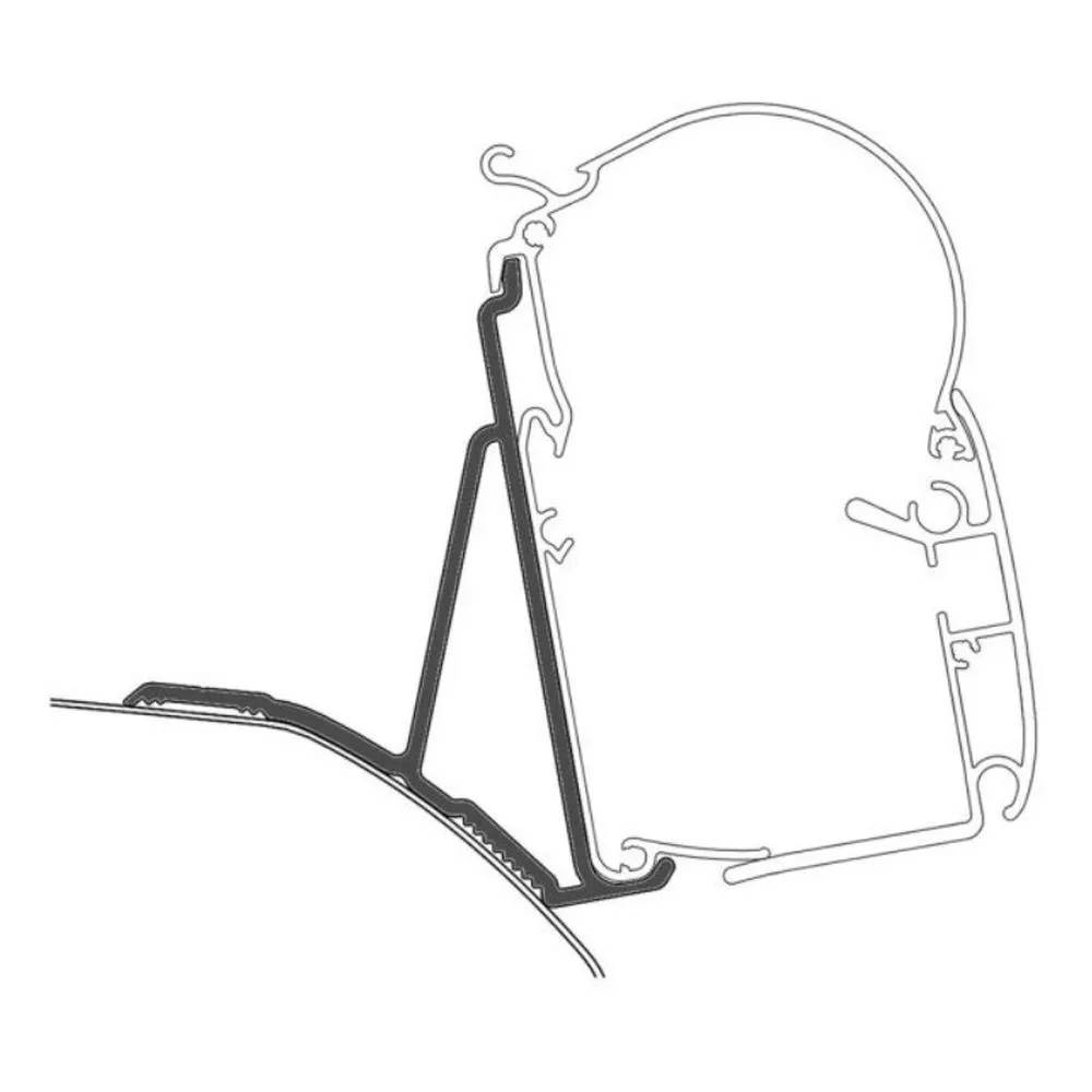 Dometic Markisen-Adapter H2 Für Fiat Ducato Mit Faltdach Ab Baujahr 07/2006 Zu Dometic Wandmarkisen Serie 1 3 Dometic Markisen-Adapter H2 Für Fiat Ducato Mit Faltdach Ab Baujahr 07/2006 Zu Dometic Wandmarkisen Serie 1