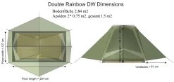 Tarptent Double Rainbow DW -Wildnis Ausstattung drdw 7