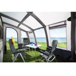 Aufblasbares Vorzelt DWT Speed Air, Grösse 2 -Wildnis Ausstattung dwt aufblasbares vorzelt speed air groesse 2 caravanvorzelt vorzeltinnenraum 1000 3 16174