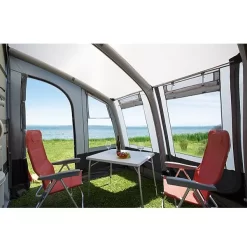 Aufblasbares Vorzelt DWT Speed Air, Grösse 3 High -Wildnis Ausstattung dwt aufblasbares vorzelt speed air high vorzelt wohnwagen wohnmobil 4 3 16175