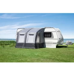 Aufblasbares Vorzelt DWT Speed Air, Grösse 3 High -Wildnis Ausstattung dwt aufblasbares wohnwagen vorzelt speed air high wohnmobilvorzelt 3 2 16175