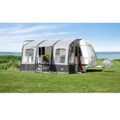 Aufblasbares Vorzelt DWT Speed Air, Grösse 2 -Wildnis Ausstattung dwt speed air groesse 2 aufblasbares wohnwagen caravanvorzelt teilvorzelt 1000 1 16174