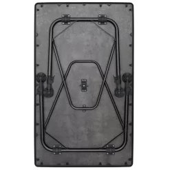 Campingtisch Eurotrail St. Gobain M Dunkelgrau -Wildnis Ausstattung eingeklappt packmass eurotrail st gobain m campingtisch klapptisch dunkelgrau anthrazit 1000 3 22785