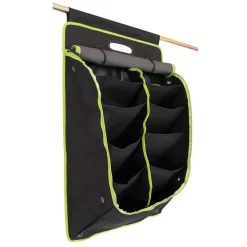 Hängeorganizer Eurotrail Utensilientasche Oxford L, Schwarz/grün