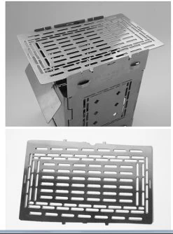 Firebox Extended Grill Plate Ti Für Firebox Hobo