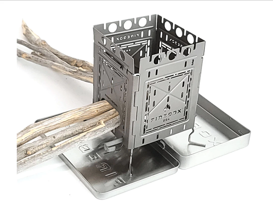 Firebox 4" Freestyle Stove Hobo Kit Stainless 3 Firebox 4" Freestyle Stove Hobo Kit Stainless