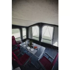 Aufblasbares Vorzelt Vango Riviera Air 390 Elements All Season -Wildnis Ausstattung grosser innenraum vango riviera air 390 elements all season luft zelt graues wohnwagenvorzelt caravanvorzelt 1000 6 24098