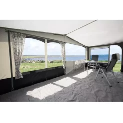 Saisonvorzelt DWT Jubilee 40, Tiefe 270 Cm -Wildnis Ausstattung grosses familienvorzelt dwt jubilee 40 fuer wohnwagen und caravan ganzzelt 1000 7 22122