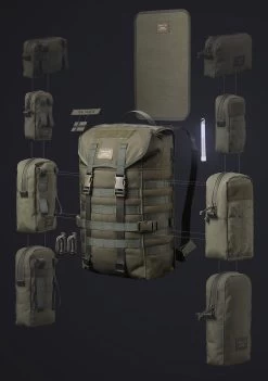 Savotta Jäger S -JÄÄKÄRI S -Wildnis Ausstattung jaeger20 modul