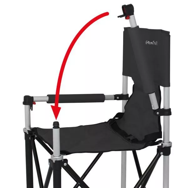 Kindercampingstuhl Eurotrail Petit Jr., Azur 5 Kindercampingstuhl Eurotrail Petit Jr., Azur – Bild 3