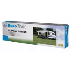 Wohnwagen-Sonnendach Eurotrail Universal Basic, 200x240 Cm, Grau -Wildnis Ausstattung kleines packmass eurotrail wohnwagen sonnendach universal basic grau 1000 2 13877